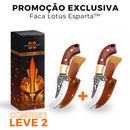 Mini Faca mais Famosa do Mundo - Faca Lotus Esparta (COMPRE 1 LEVE 2 + BAINHAS)