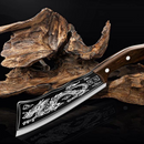 (COMPRE 1 LEVE 2 + BAINHAS) Kit Heroic Esparta™ - Faca Drak + Faca Apollo