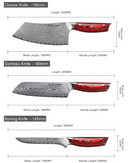 Kit Scooby Esparta® - Facas Damascus Forjadas à Mão