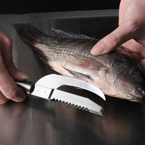 Removedor de Escamas Limpa Peixe Profissional • CleanFish Esparta™