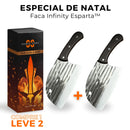 [COMPRE 1 LEVE 2] Faca Infinity Esparta™ • 100% Forjada